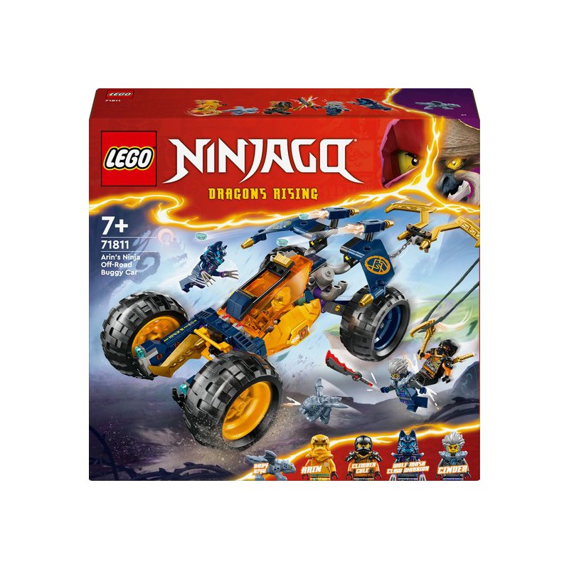 LEGO NINJAGO 71811 Arins ninjaterreinbuggy