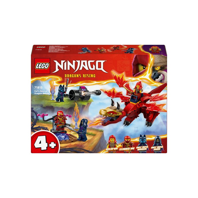 LEGO NINJAGO 71815 Kai's brondrakenstrijd