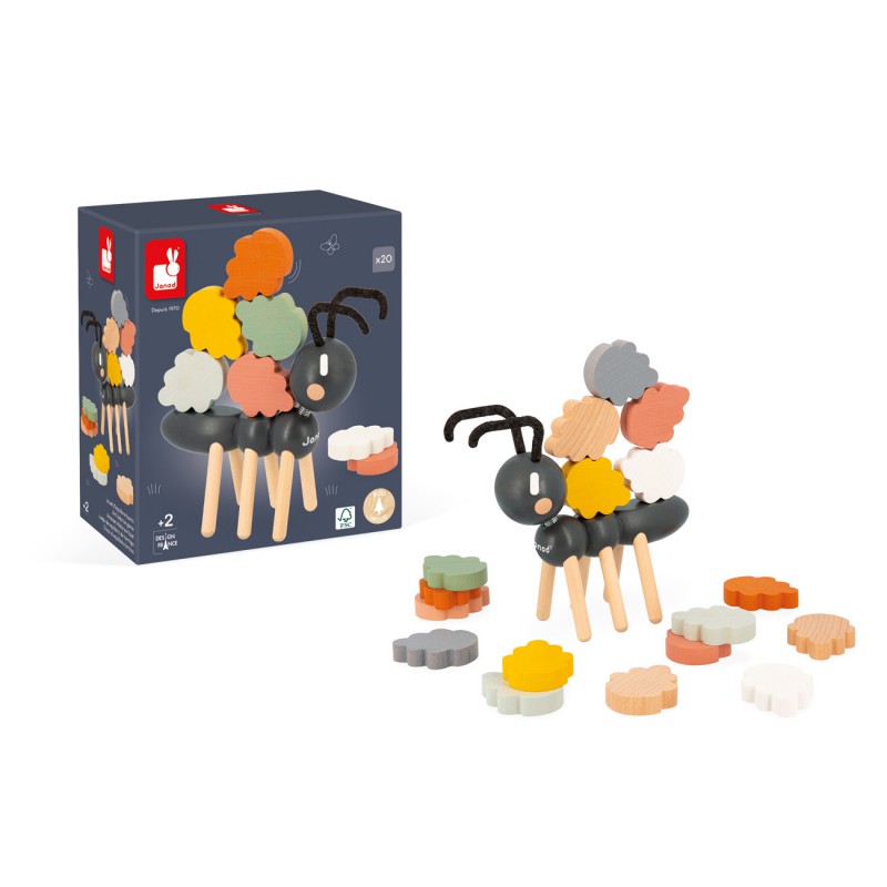 Janod sweet cocoon, Evenwichtsspel mier