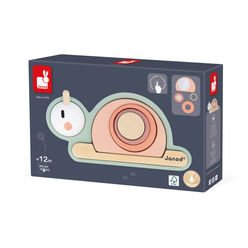 Janod sweet cocoon, Sensorische stapelslak