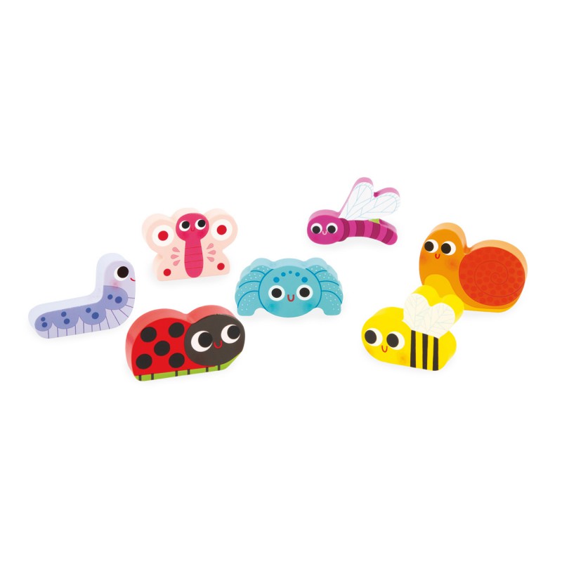 Janod Chunky puzzel, de tuin