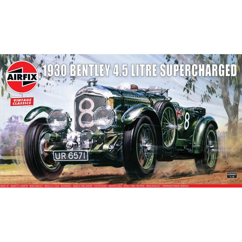 1930 Bentley 4.5 Litre 1:12, Airfix
