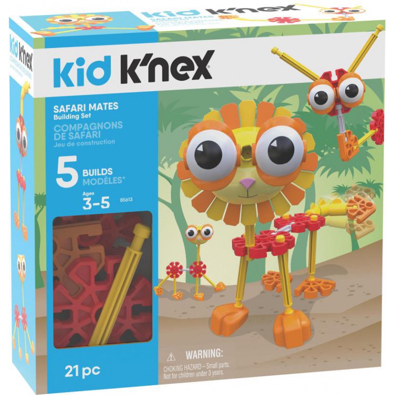 Kid k'nex - Safari mates, 21dlg