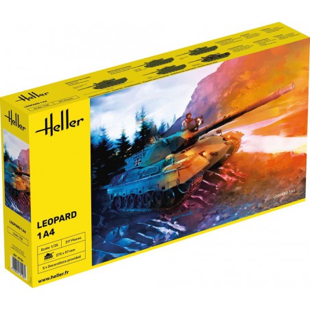 Leopard 1 A4 1:35, Heller