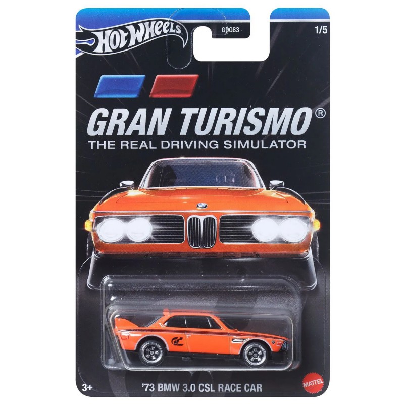 Hot Wheels Gran turismo '73 BMW 3.0 CSL race car