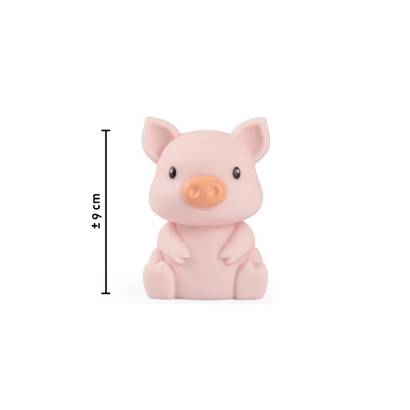 Dhink collection - Nachtlamp varken, kleur veranderd LED