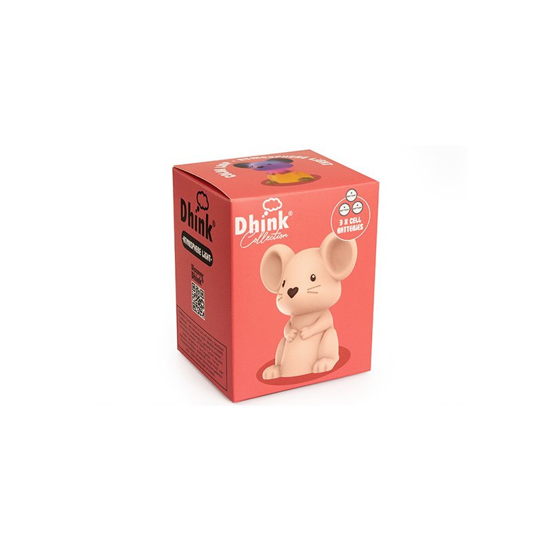 Dhink collection - Nachtlamp muis, kleur veranderd LED