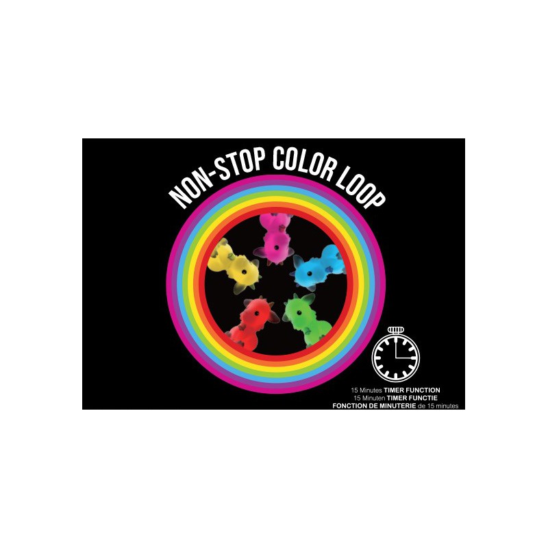 Dhink collection - Nachtlamp geit, kleur veranderd LED