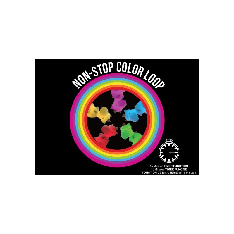 Dhink collection - Nachtlamp draak, kleur veranderd LED