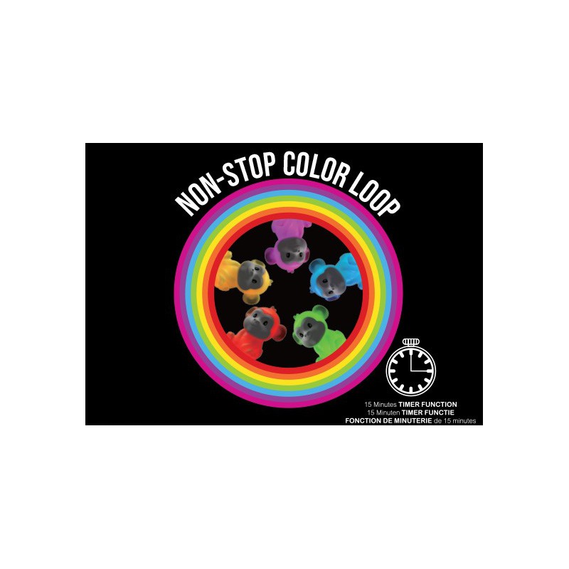 Dhink collection - Nachtlamp aap, kleur veranderd LED