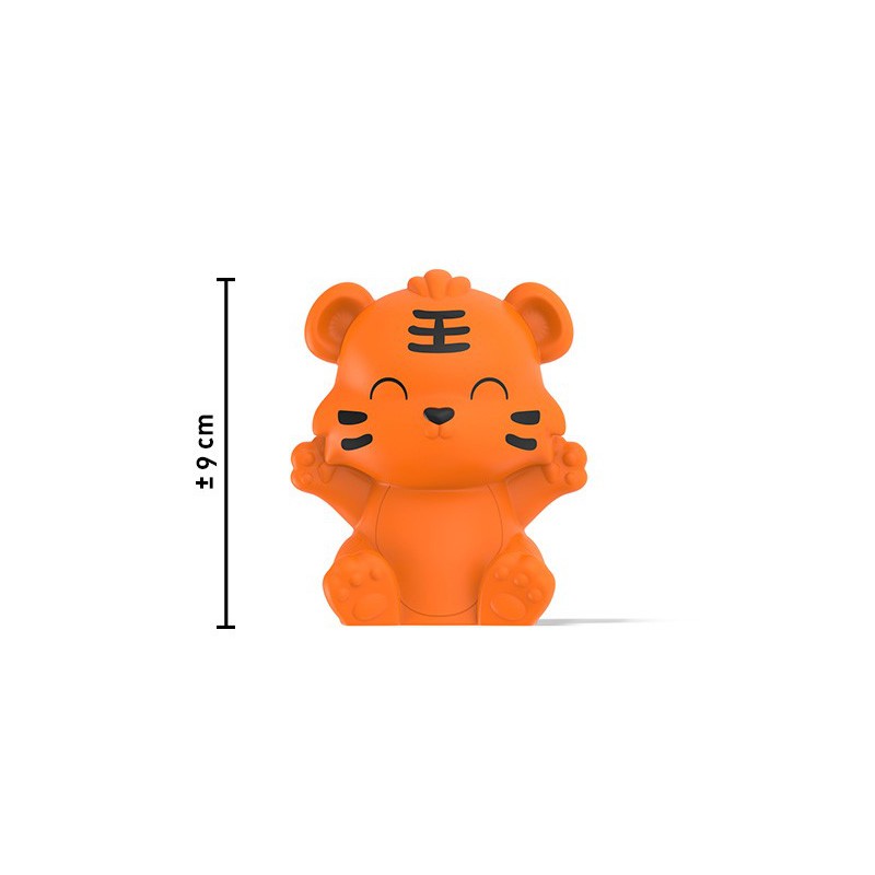 Dhink collection - Nachtlamp tijger, kleur veranderd LED