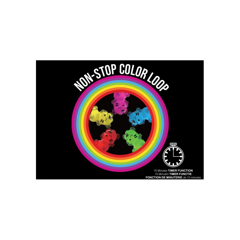 Dhink collection - Nachtlamp tijger, kleur veranderd LED