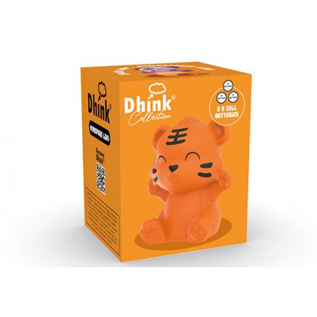 Dhink collection - Nachtlamp tijger, kleur veranderd LED