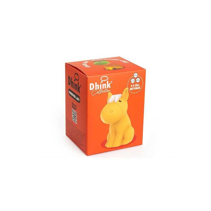 Dhink collection - Nachtlamp paard, kleur veranderd LED