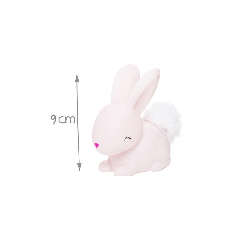 Dhink collection - Nachtlamp konijn, kleur veranderd LED