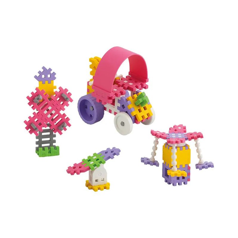 Marioinex, mini waffle constructor pink 70st