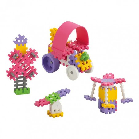 Marioinex, mini waffle constructor pink 70st