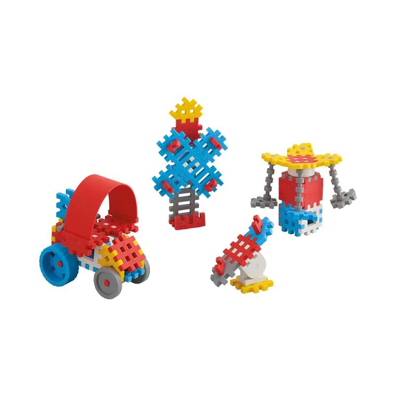Marioinex, mini waffle constructor blue 70st