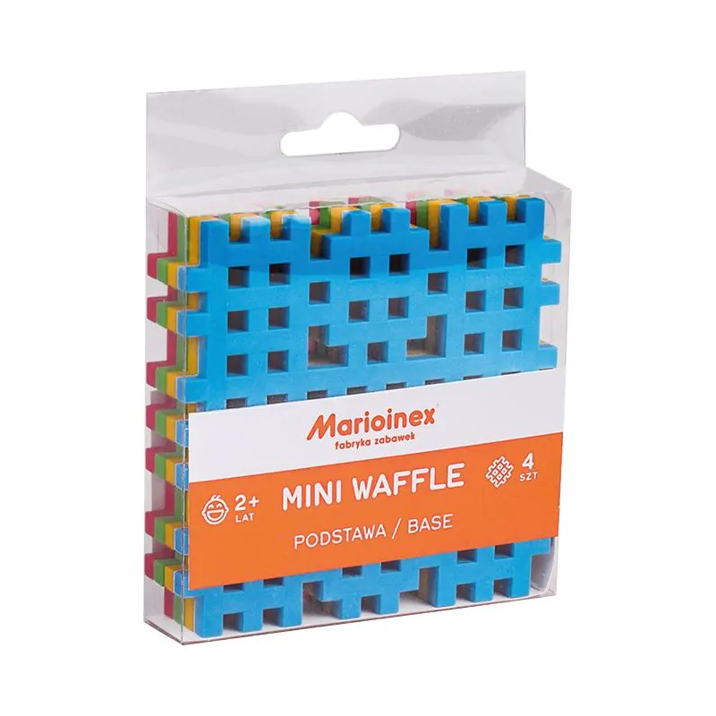 Marioinex, mini waffle basisplaten 4st