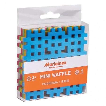 Marioinex, mini waffle basisplaten 4st