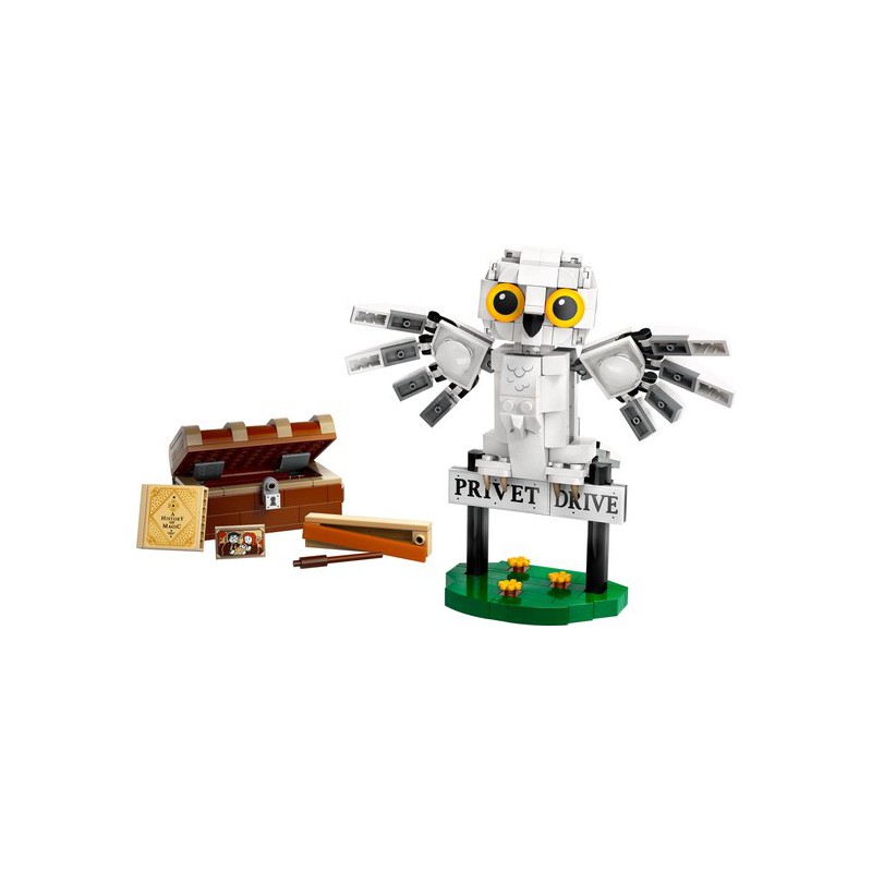 LEGO HARRY POTTER - 76425 Hedwig bij Ligusterlaan 4