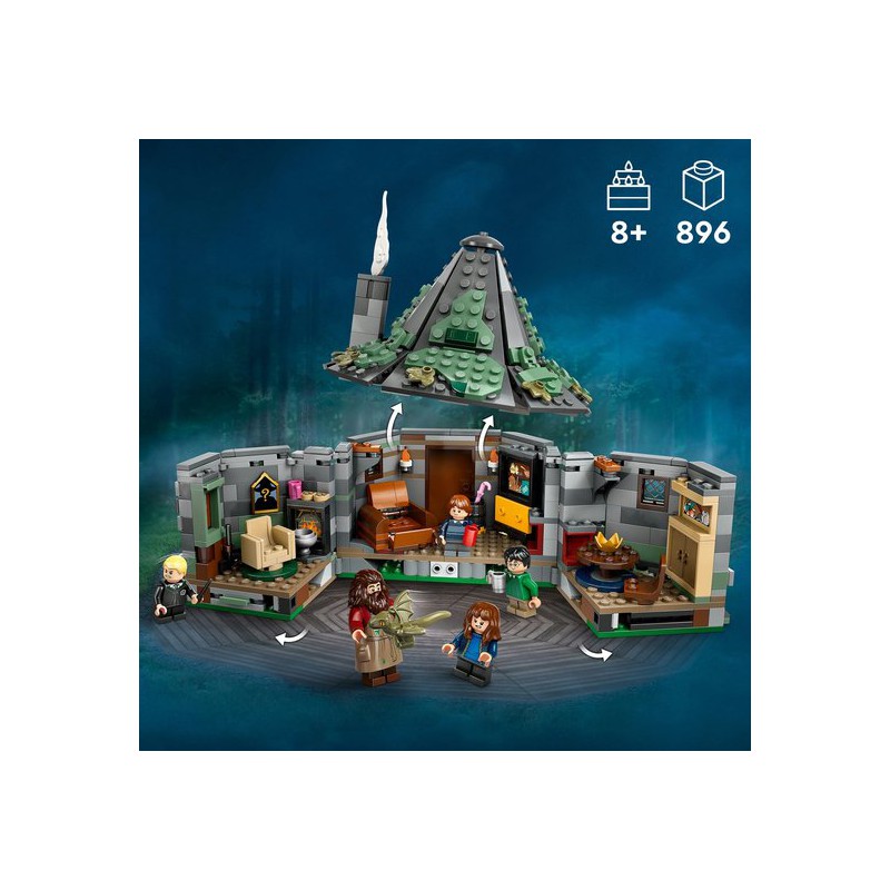 LEGO HARRY POTTER - 76428 Hagrids huisje: onverwacht bezoek