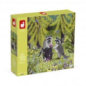 Janod, Kidult puzzel - Wasberen, 500 stukjes
