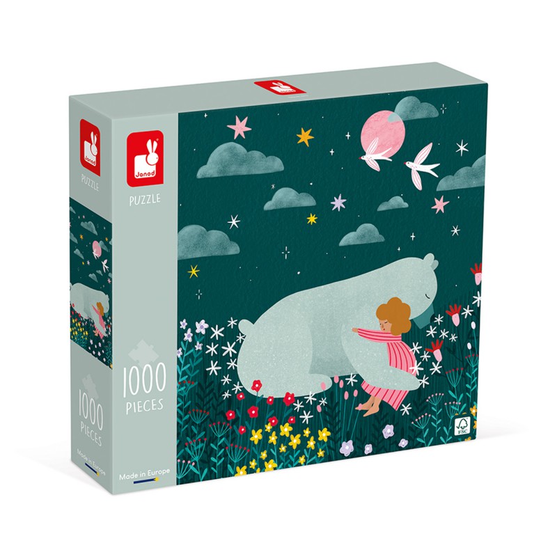 Janod, Kidult puzzel - Vriendschap, 1000 stukjes