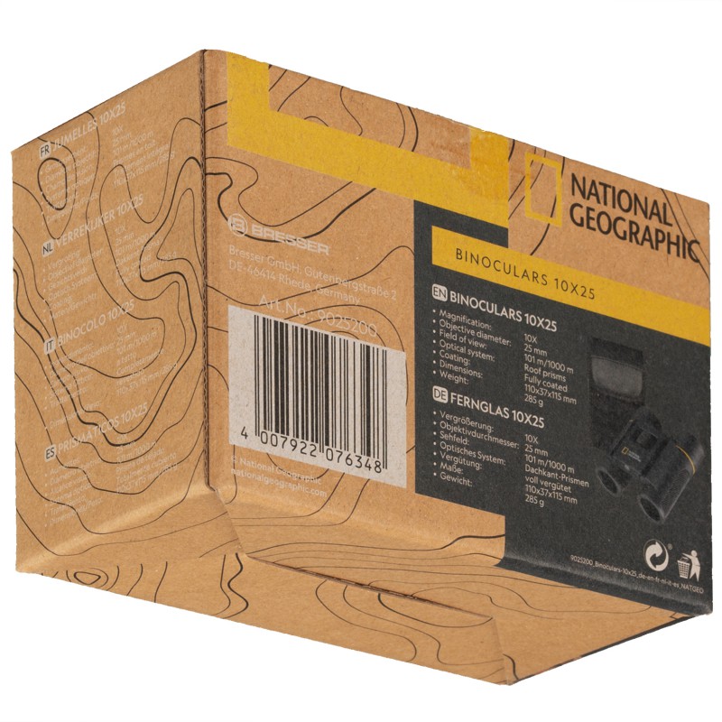 National Geographic, zakverrekijker 10x25