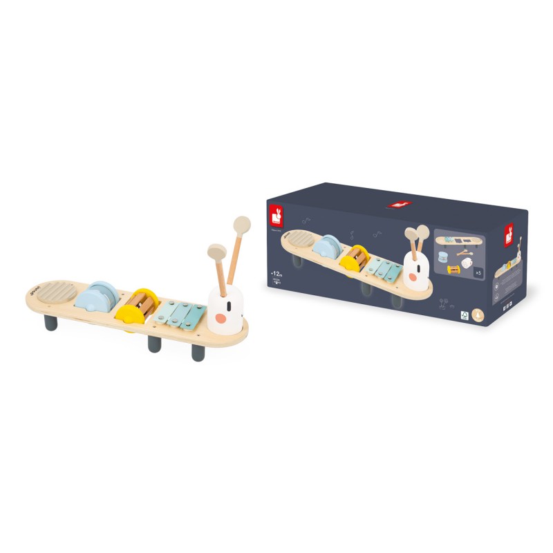 Janod Sweet Cocoon, Rups muziek