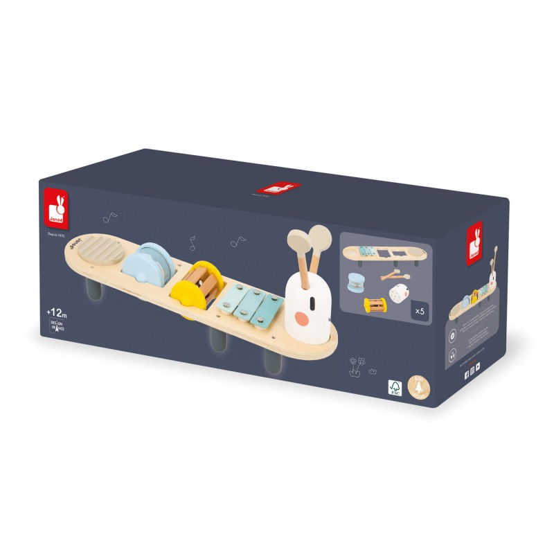 Janod Sweet Cocoon, Rups muziek