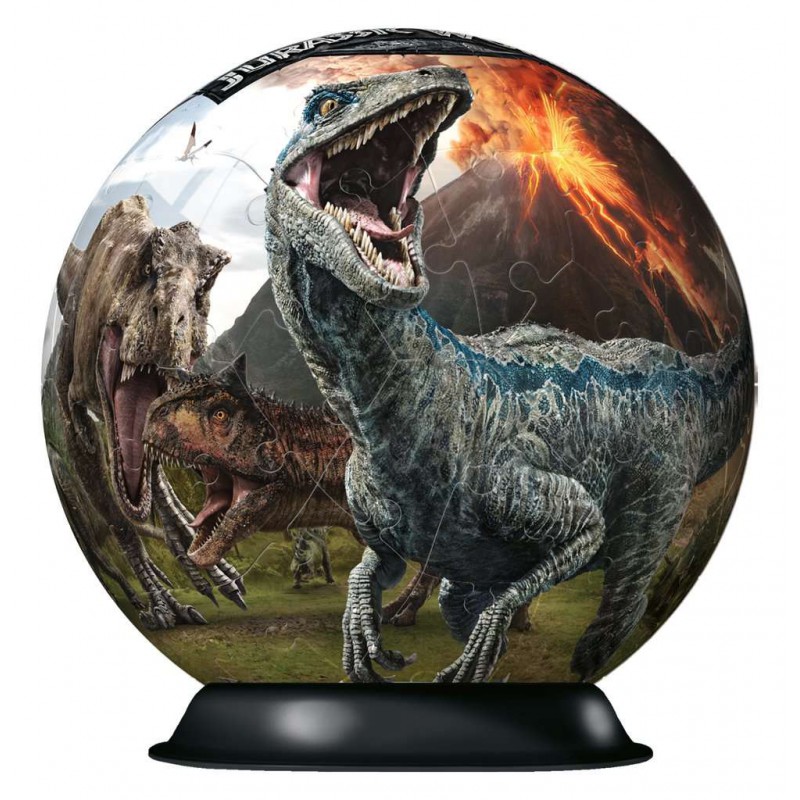 3D puzzelbal, Jurassic World 2, Ravensburger 72 stukjes