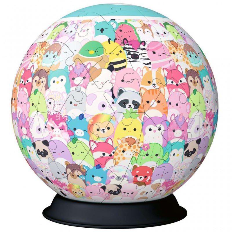 3D puzzelbal, Squishmallows Ravensburger 72 stukjes
