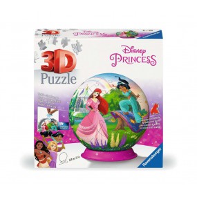 3D puzzelbal, Disney Princesses, 72 stukjes Ravensburger