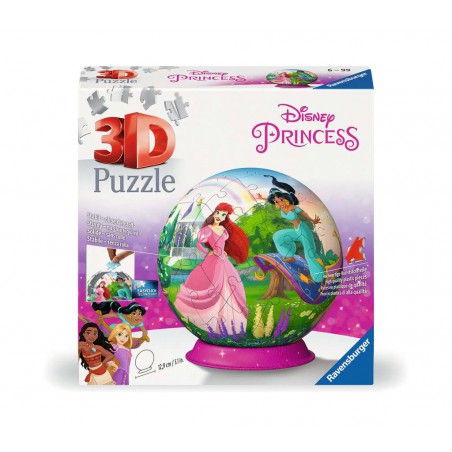 3D puzzelbal, Disney Princesses, 72 stukjes Ravensburger