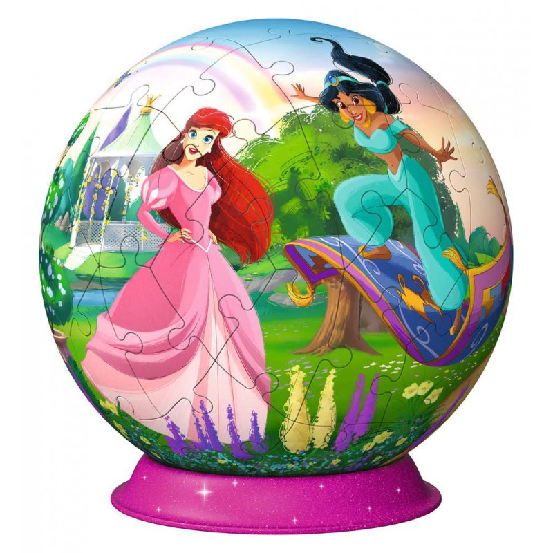 3D puzzelbal, Disney Princesses Ravensburger 72 stukjes