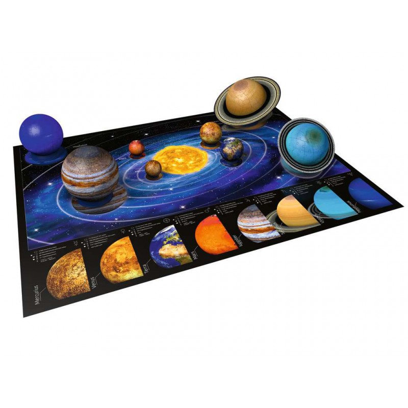 3D Zonnestelsel - 3D puzzel - 27/54/72/108 stukjes Ravensburger