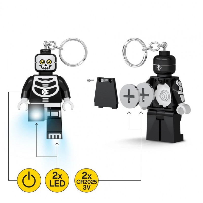 LEGO - LED Sleutelhanger Skelet