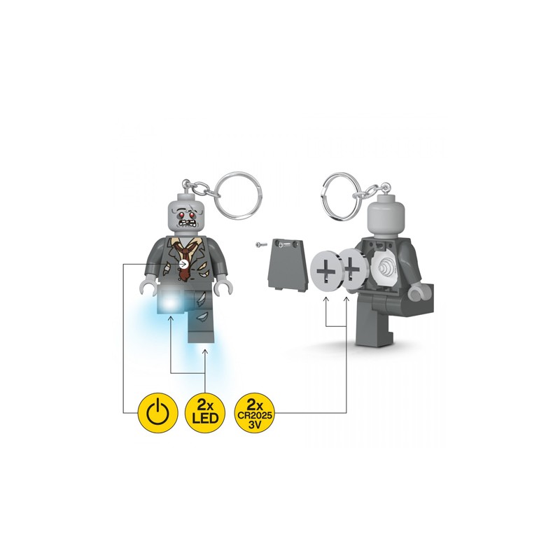 LEGO - LED Sleutelhanger Zombie