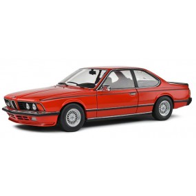 BMW 635 (E24) '84 (Rood) - 1:18 - Solido