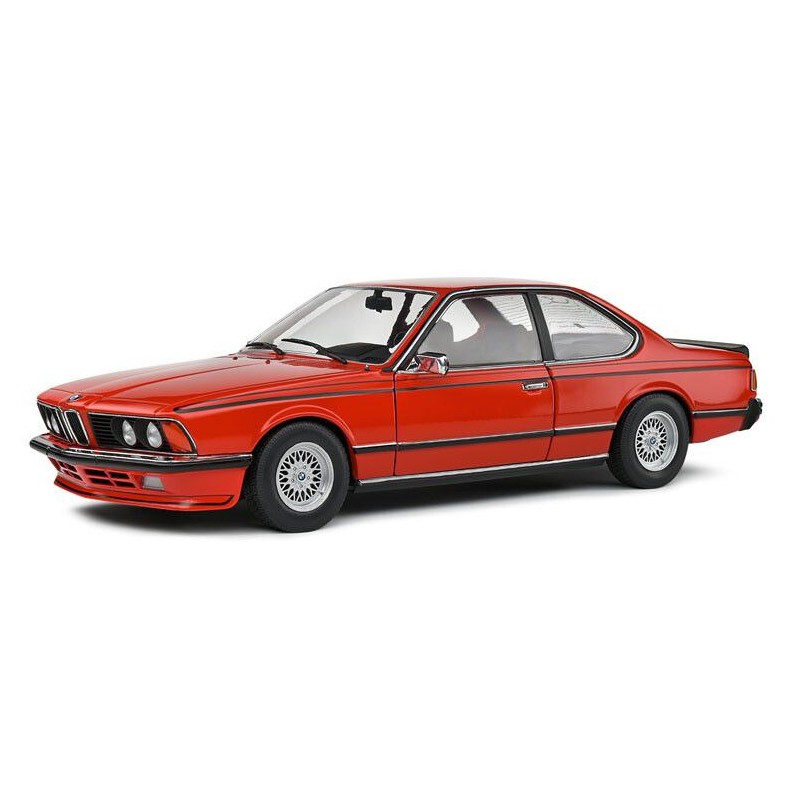 BMW 635 (E24) '84 (Rood) - 1:18 - Solido