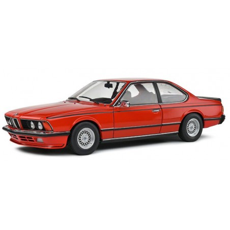 BMW 635 (E24) '84 (Rood) - 1:18 - Solido