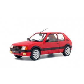 Peugeot 205 GTI 1.9 (Rood) - 1:18 - Solido