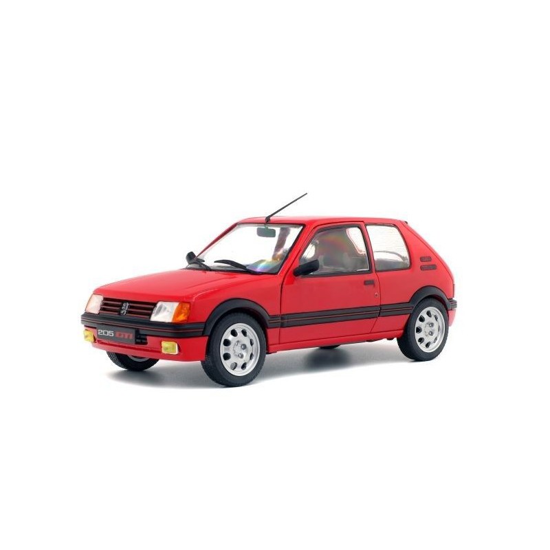 Peugeot 205 GTI 1.9 (Rood) - 1:18 - Solido