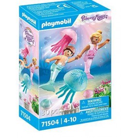 Playmobil - Princess Magic 71504 Zeemeerminkinderen met kwallen