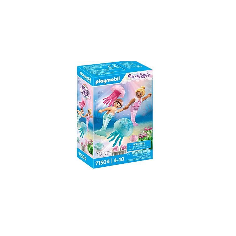 Playmobil - Princess Magic 71504 Zeemeerminkinderen met kwallen