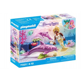 Playmobil - Princess Magic 71501 Zeemeermin met dolfijnen