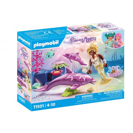 Playmobil - Princess Magic 71501 Zeemeermin met dolfijnen