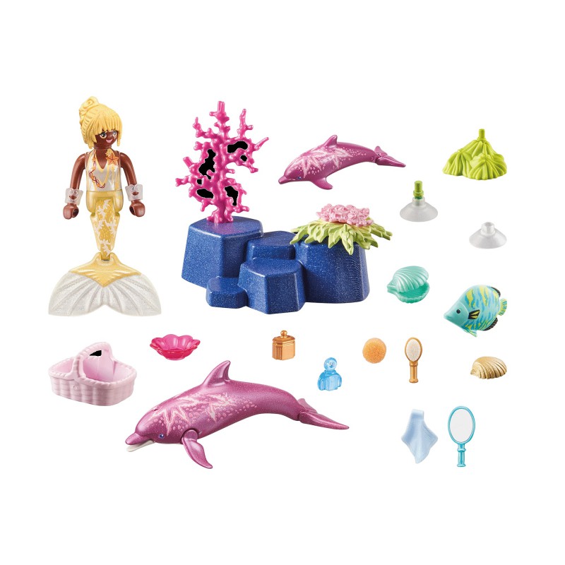 Playmobil - Princess Magic 71501 Zeemeermin met dolfijnen