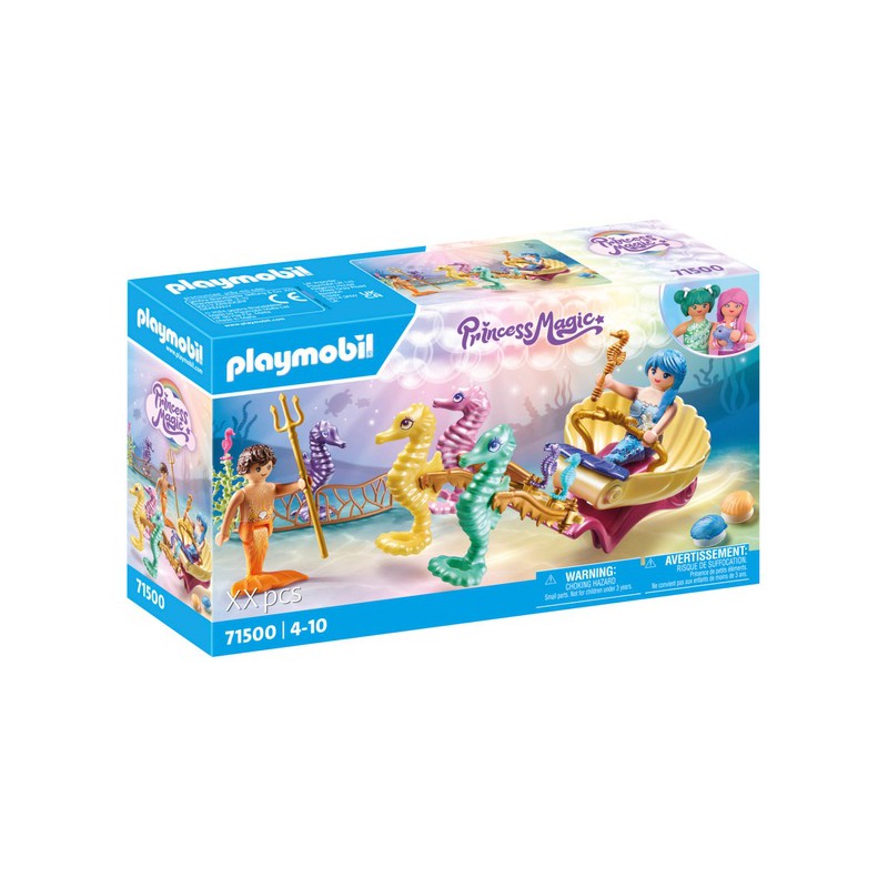 Playmobil - Princess Magic 71500 Zeemeermin zeepaard koets